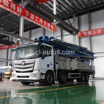 Foton 8x4 52m Camion de pompe montée en béton